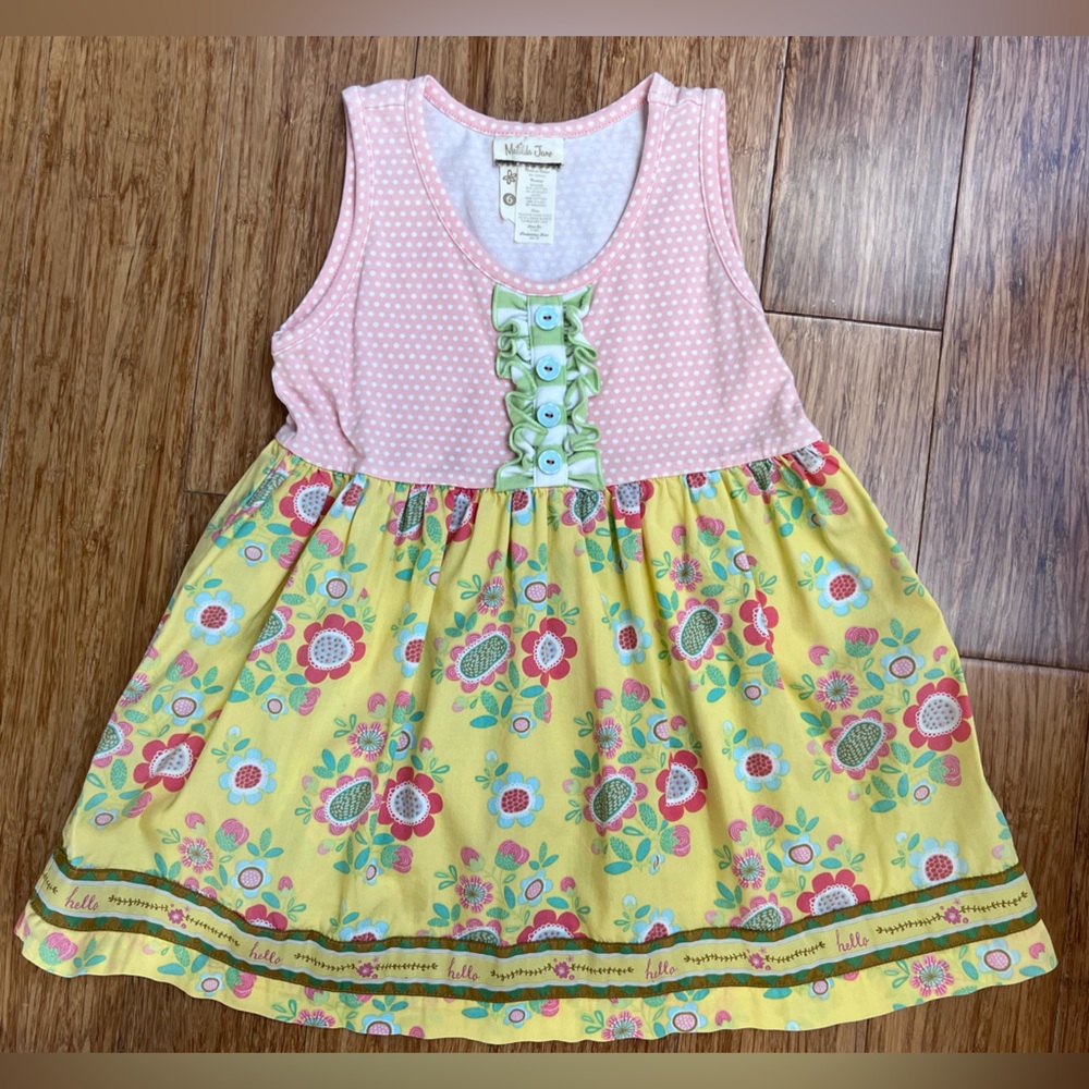 MATILDA JANE Amazing things too - Hello Lovely Collection Swing Top Size 6. 1174